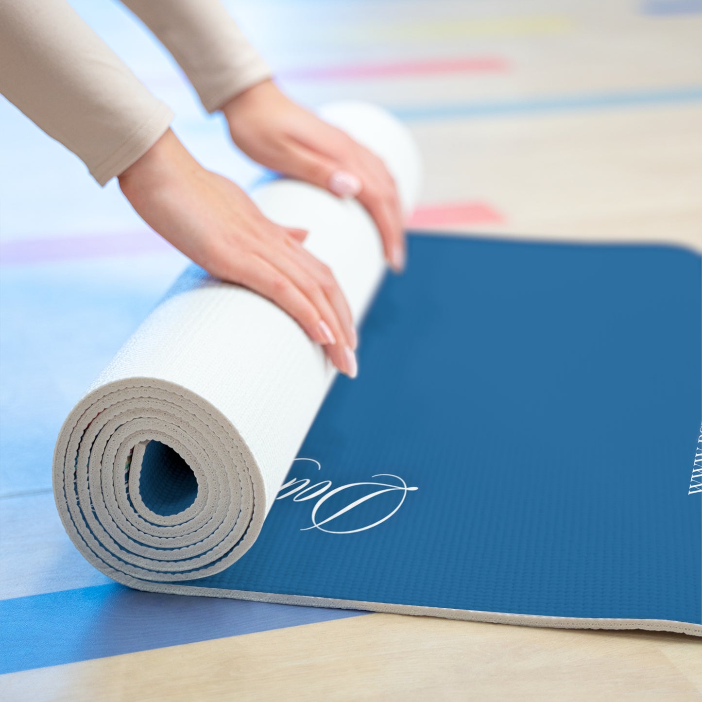 CORE Work Yoga Mat - Blue
