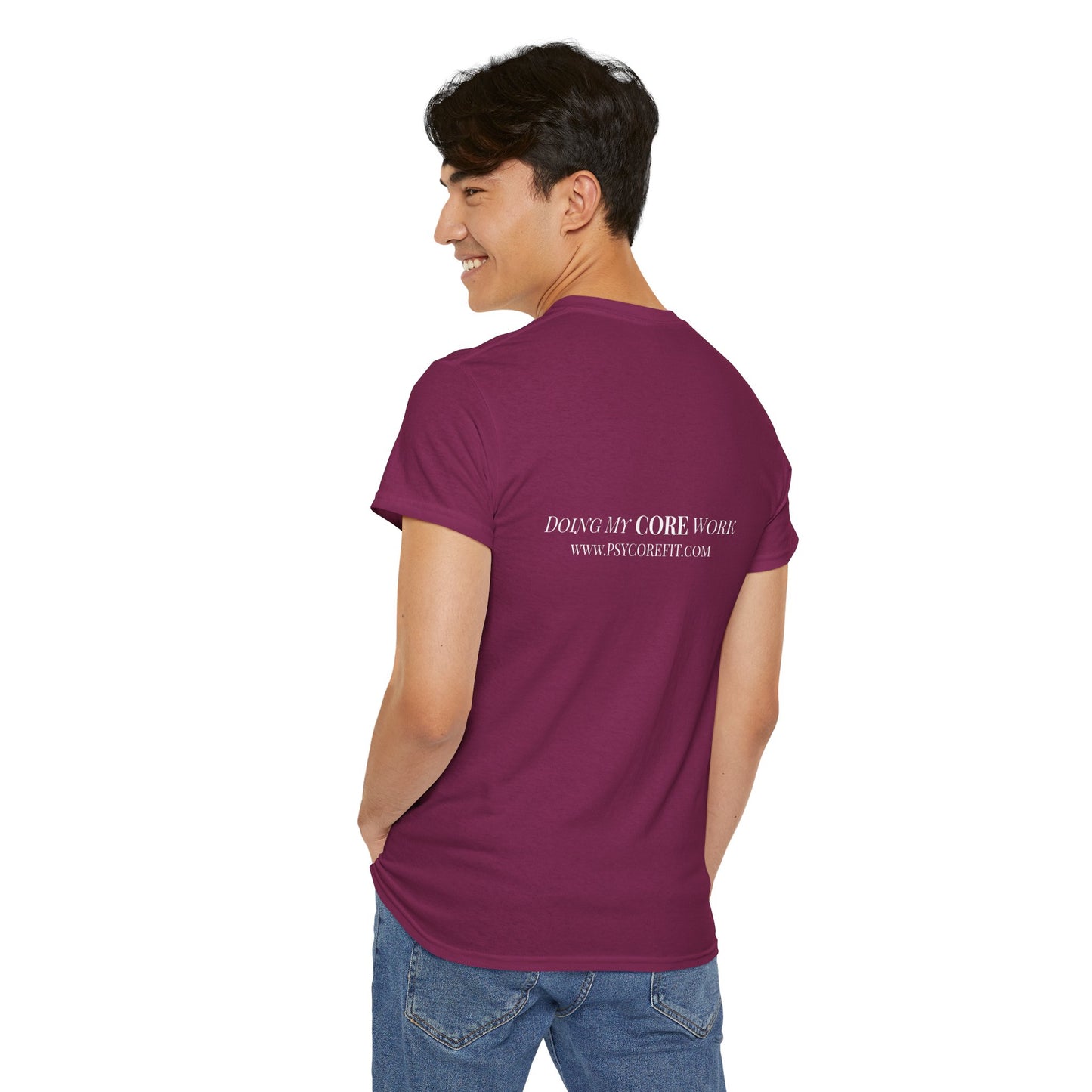 Emotional Labor Strike CORE Work Unisex Heavy Cotton Tee - Empowering Personal Boundaries Message Shirt