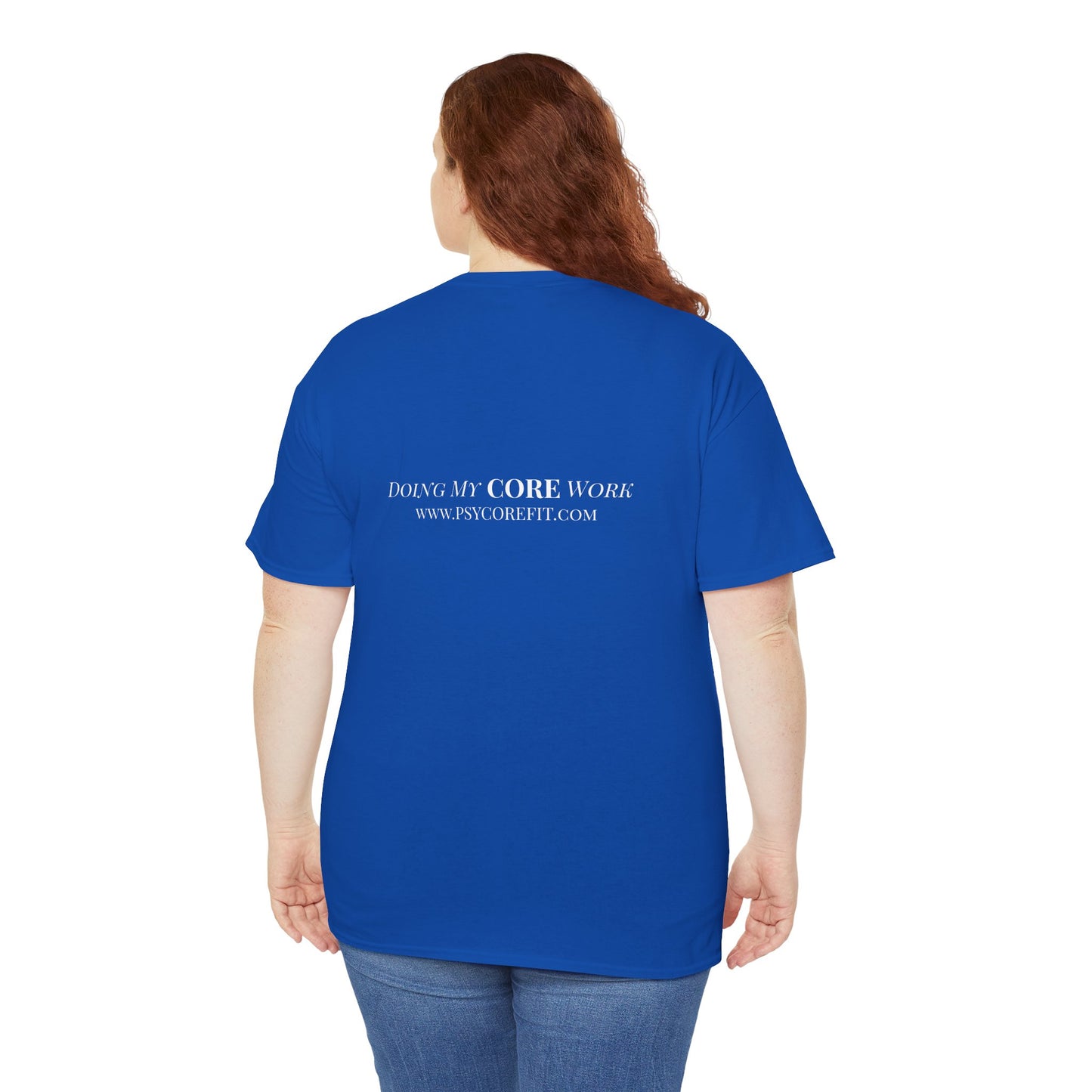 Not Your Therapist CORE Work Unisex Heavy Cotton Tee - Empowering Personal Boundaries Message Shirt