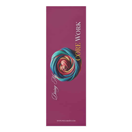 CORE Work Yoga Mat - Magenta