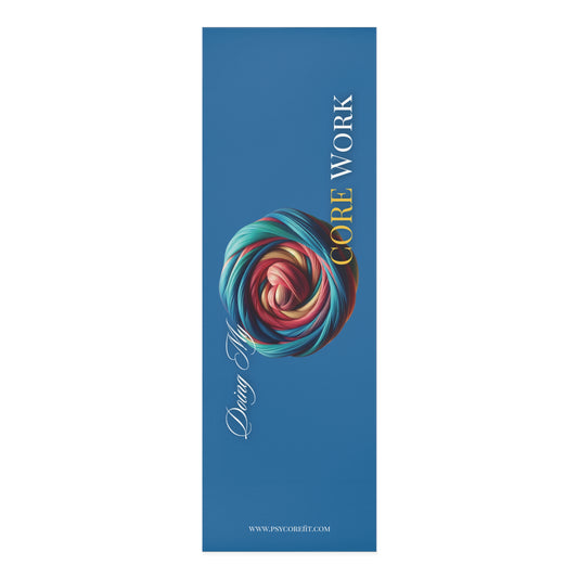 CORE Work Yoga Mat - Blue