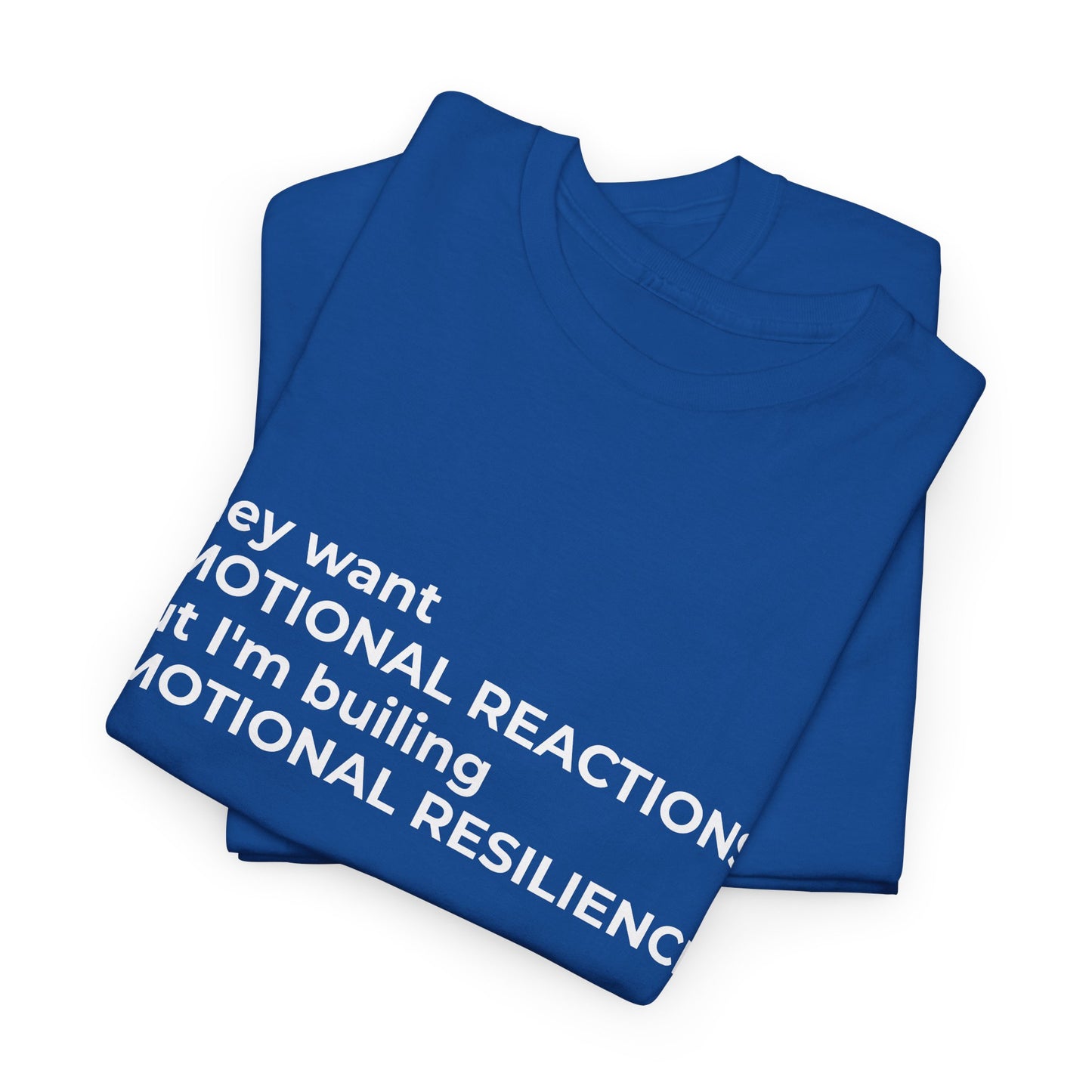 Federal Workforce Wellness Resilience Building Unisex Heavy Cotton Tee - Empowering Mental Resilience Message Shirt