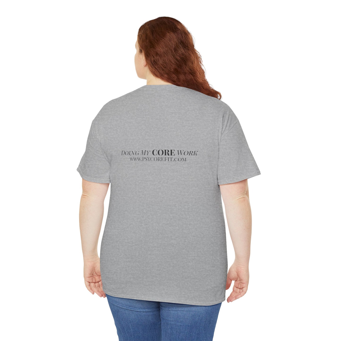 Not My Job CORE Work Unisex Heavy Cotton Tee - Empowering Personal Boundaries Message Shirt