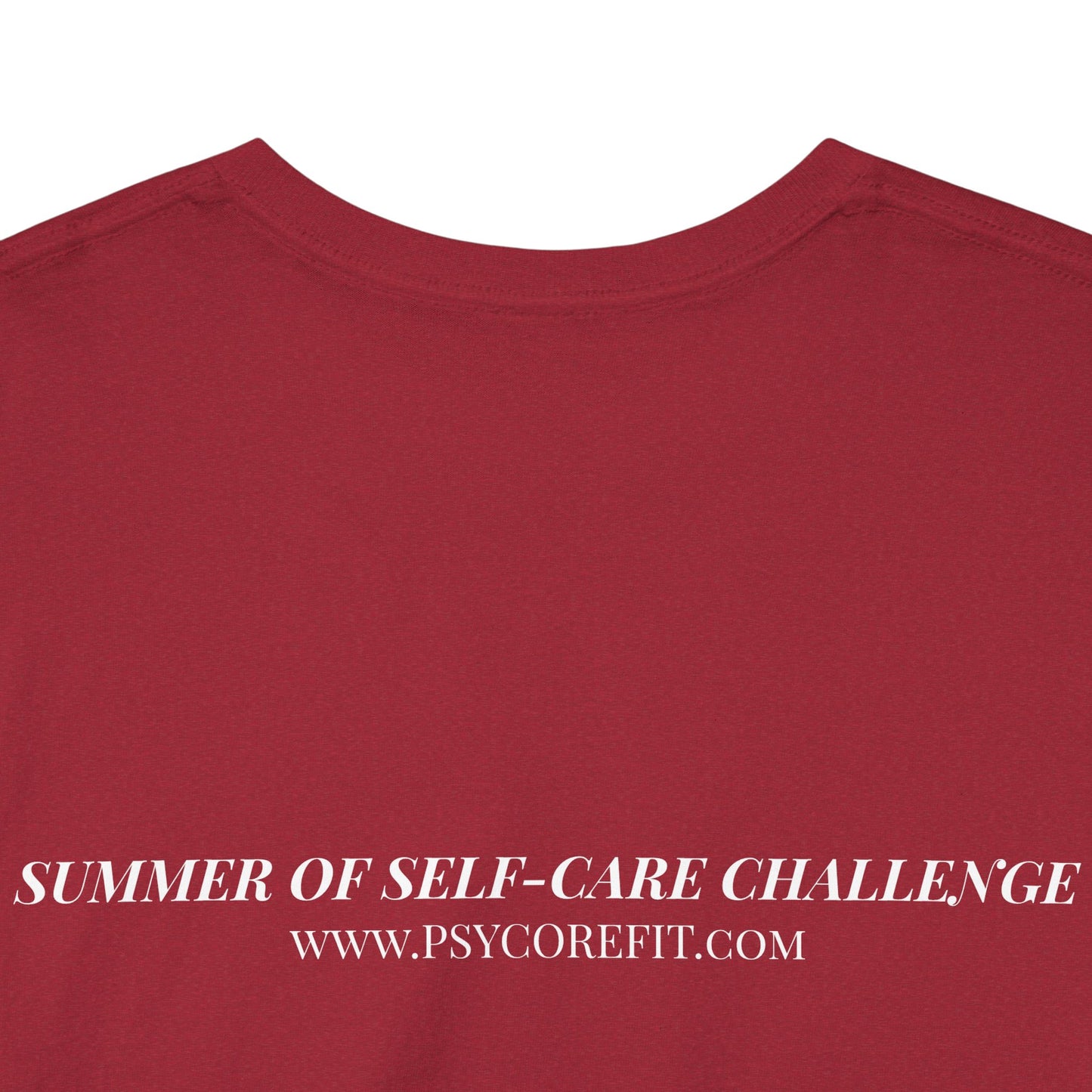 CORE Work Fitness & Focus Unisex Heavy Cotton Tee - Empowering Self-Care Message Shirt