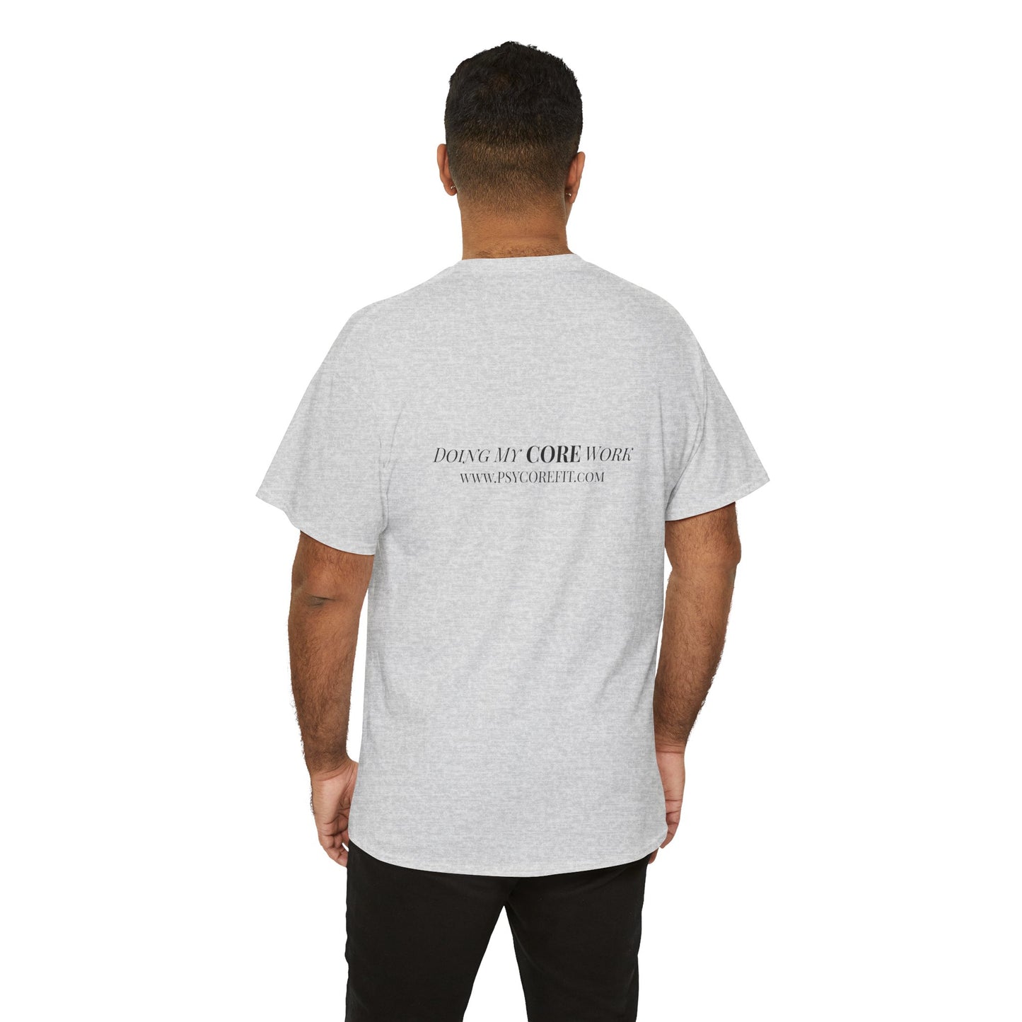 Not Your Therapist CORE Work Unisex Heavy Cotton Tee - Empowering Personal Boundaries Message Shirt