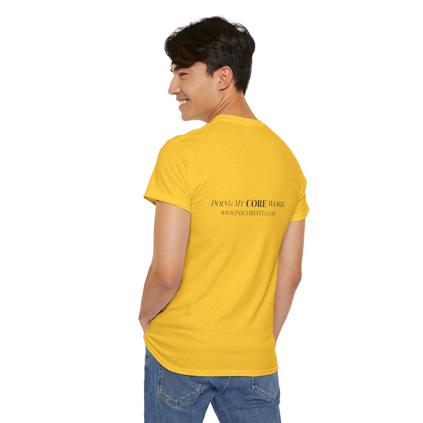 Not Your Therapist CORE Work Unisex Heavy Cotton Tee - Empowering Personal Boundaries Message Shirt
