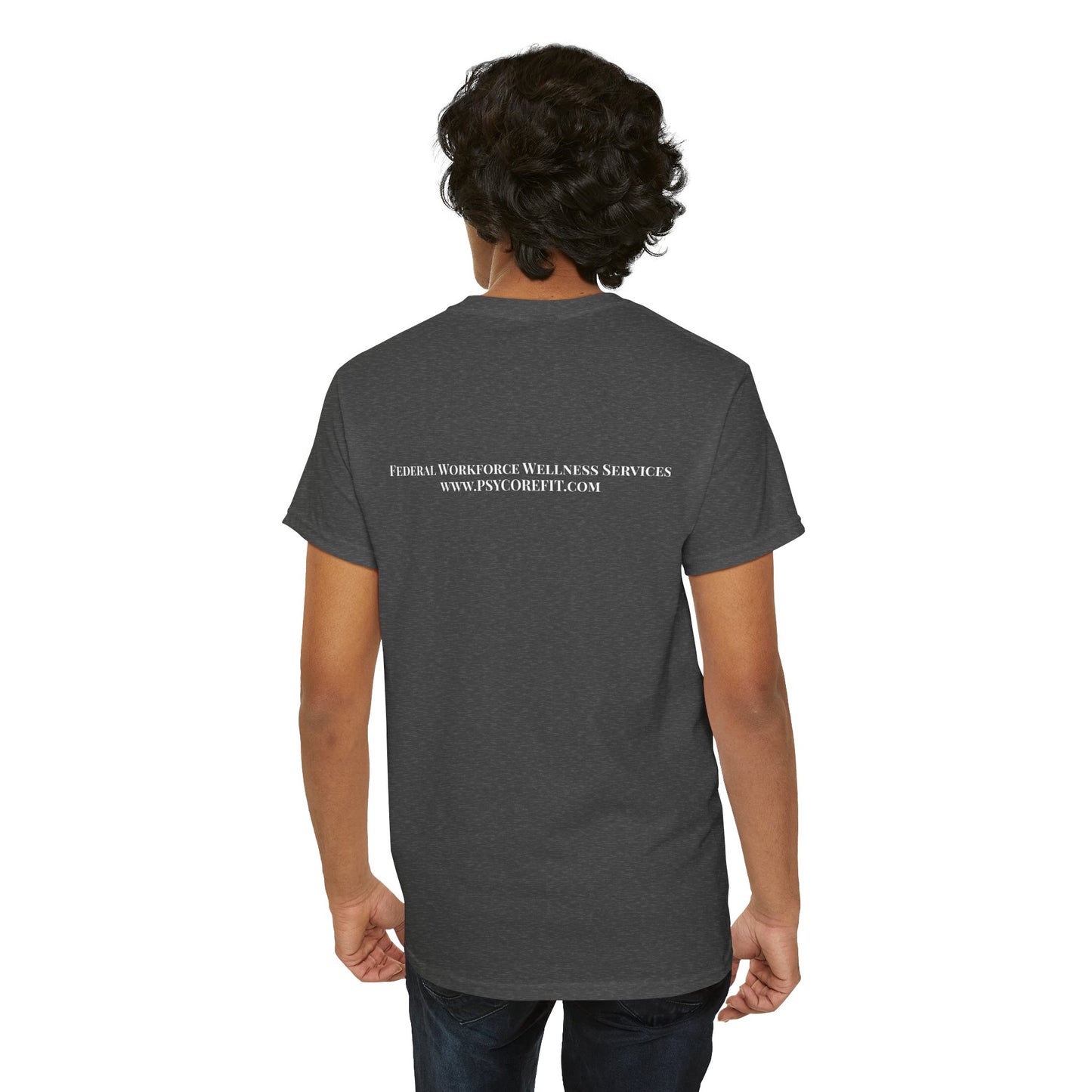 Federal Workforce Wellness Resilience Building Unisex Heavy Cotton Tee - Empowering Mental Resilience Message Shirt