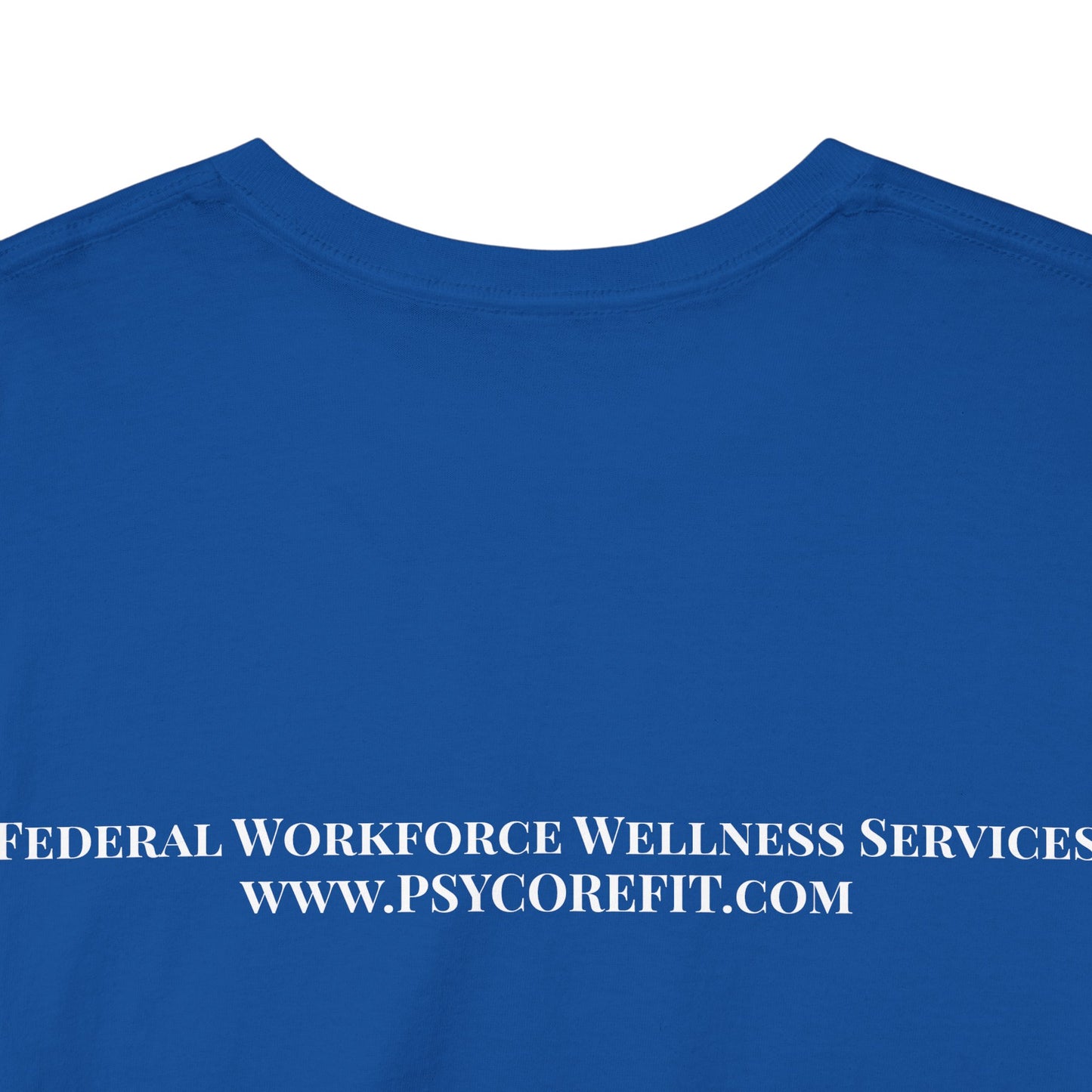Federal Workforce Wellness Resilience Building Unisex Heavy Cotton Tee - Empowering Mental Resilience Message Shirt