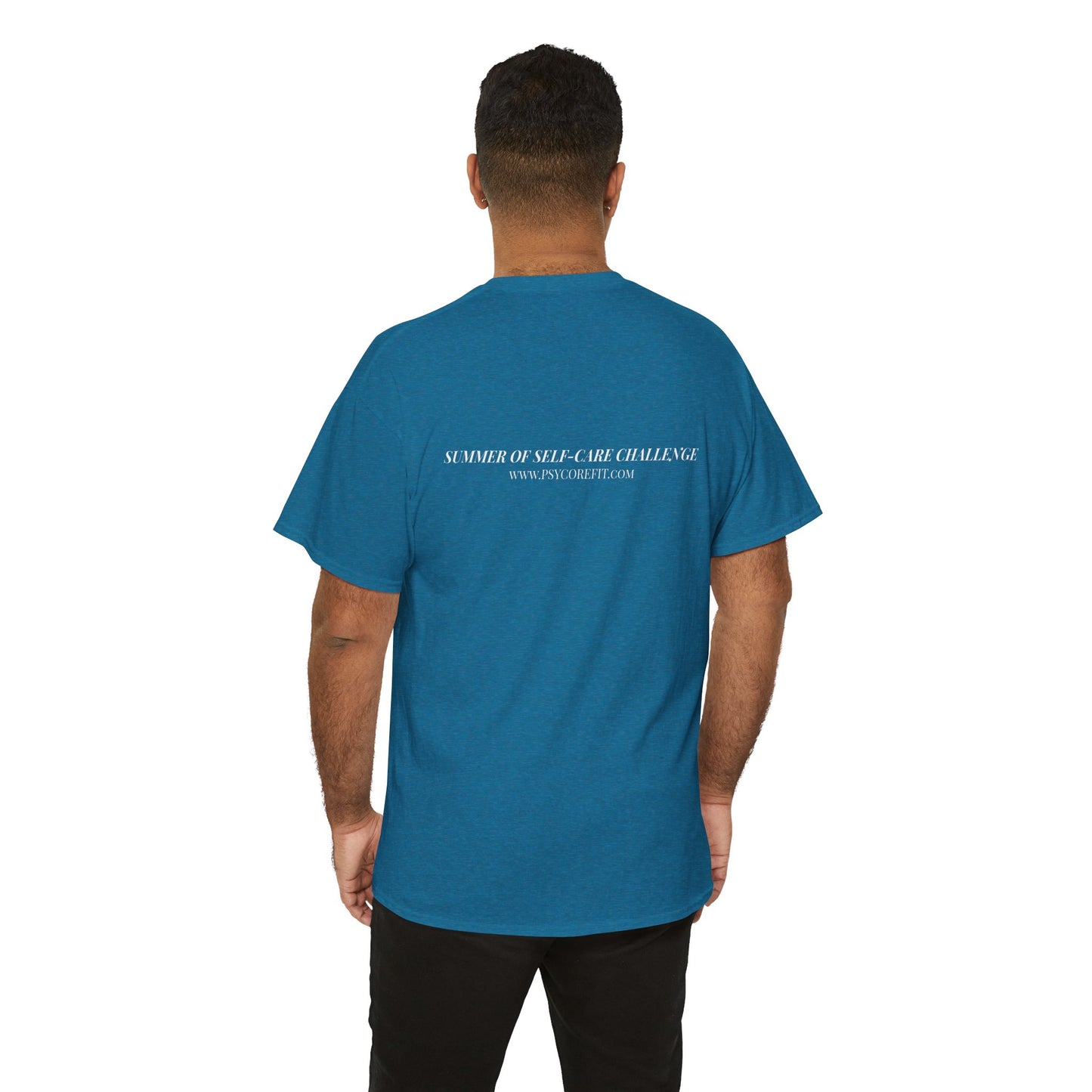 CORE Work Fitness & Focus Unisex Heavy Cotton Tee - Empowering Self-Care Message Shirt