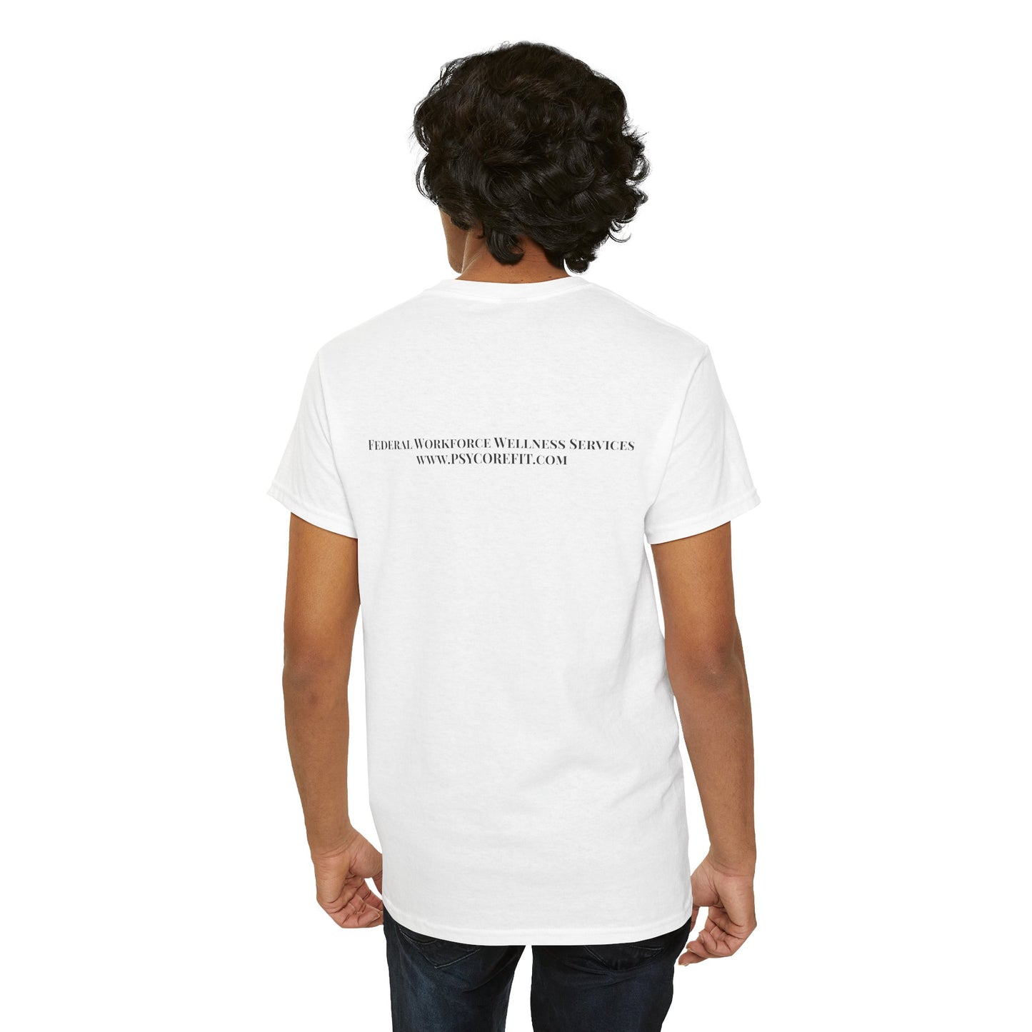 Federal Workforce Wellness Resilience Building Unisex Heavy Cotton Tee - Empowering Mental Resilience Message Shirt