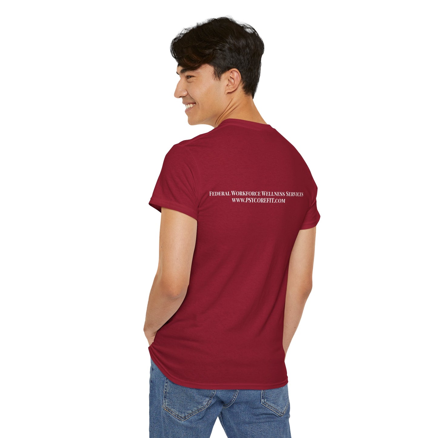 Federal Workforce Wellness Traumatic Growth Unisex Heavy Cotton Tee - Empowering Mental Resilience Message Shirt