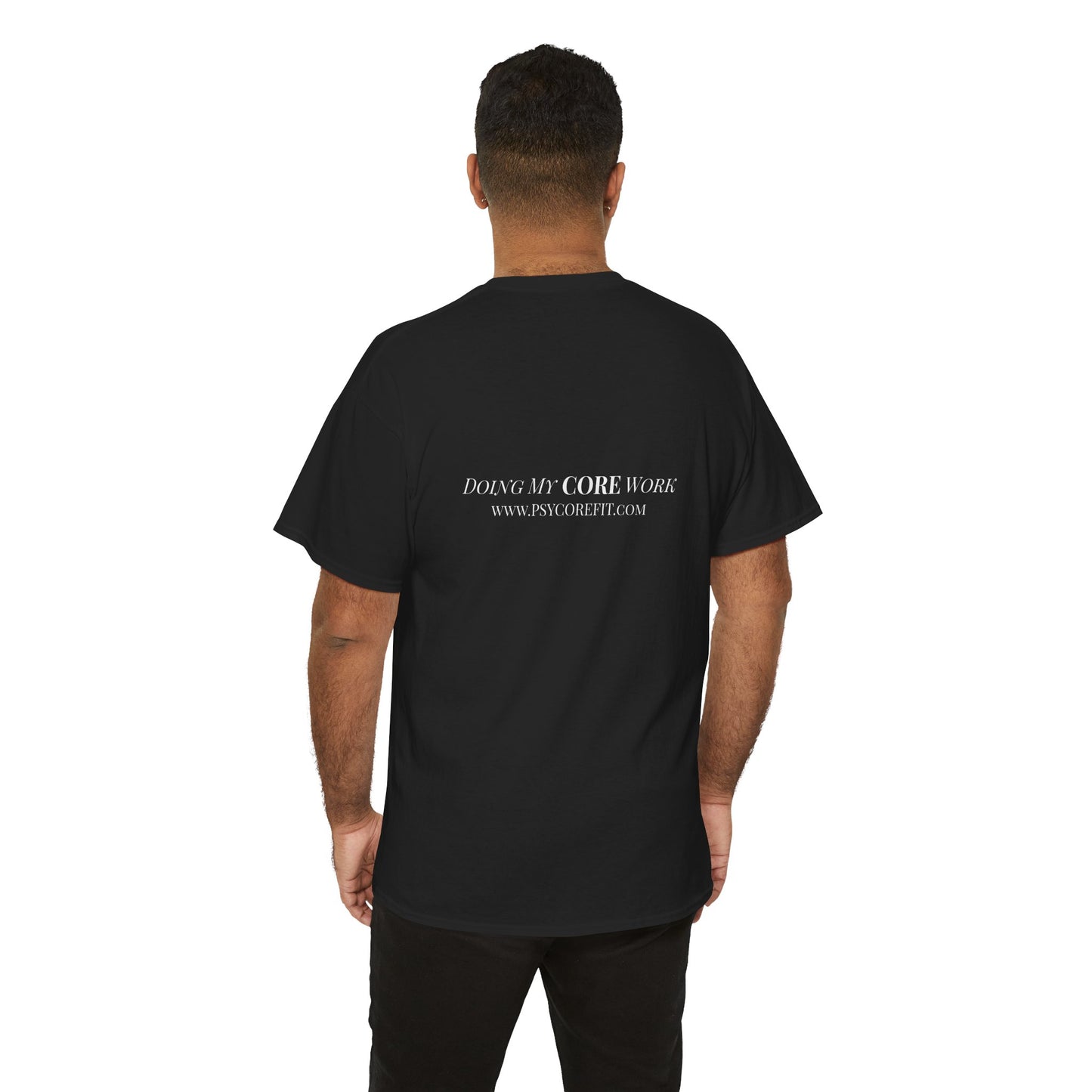 Emotional Labor Strike CORE Work Unisex Heavy Cotton Tee - Empowering Personal Boundaries Message Shirt