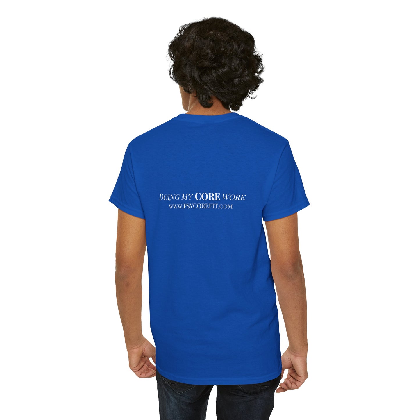 New Boundaries CORE Work Unisex Heavy Cotton Tee - Empowering Personal Boundaries Message Shirt