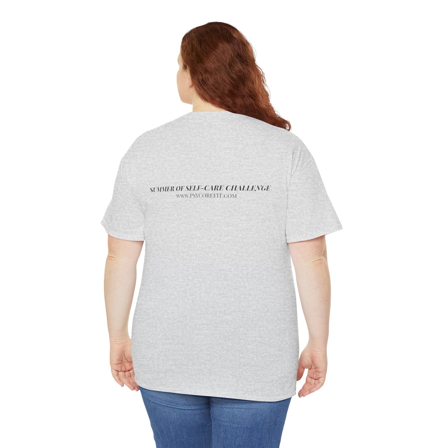 Sunshine is my Self-Care Strategy Unisex Heavy Cotton Tee - Empowering Self-Care Message Shirt