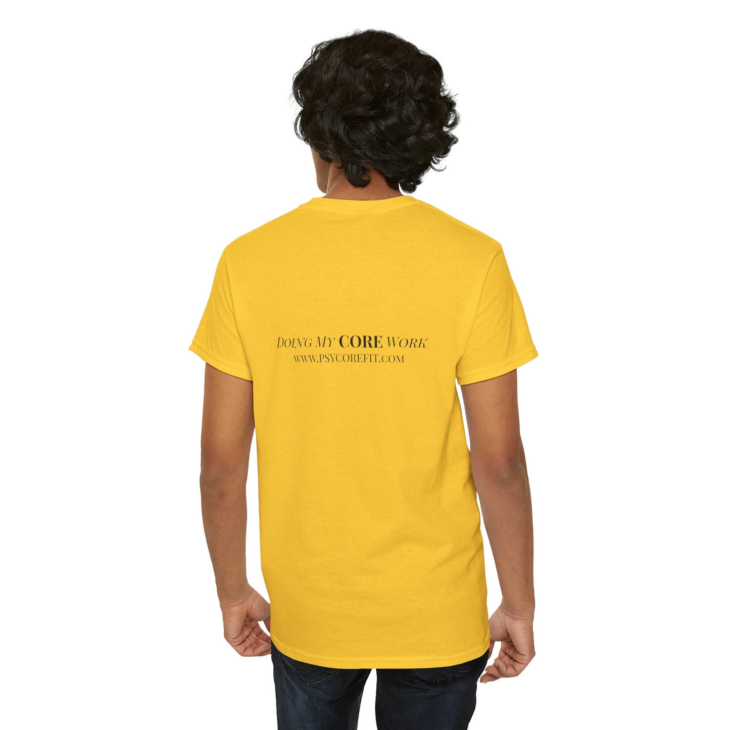 Emotional Labor Strike CORE Work Unisex Heavy Cotton Tee - Empowering Personal Boundaries Message Shirt