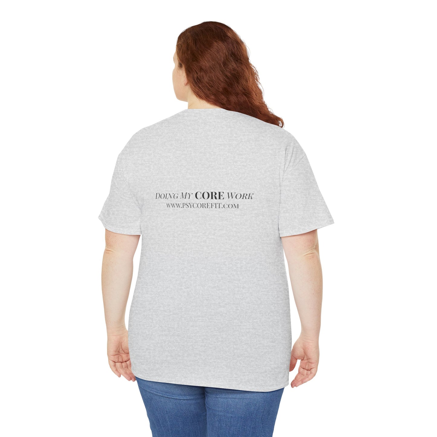 Emotional Labor Strike CORE Work Unisex Heavy Cotton Tee - Empowering Personal Boundaries Message Shirt