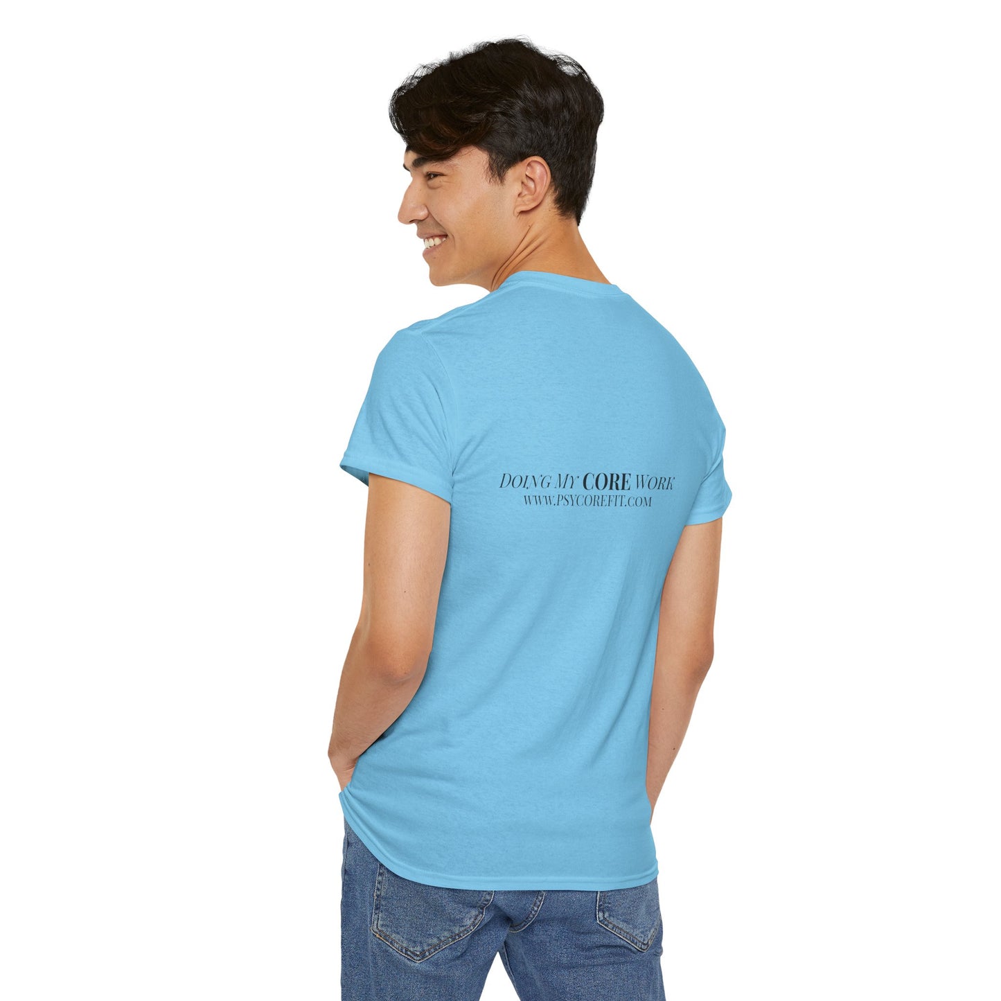 Not My Job CORE Work Unisex Heavy Cotton Tee - Empowering Personal Boundaries Message Shirt