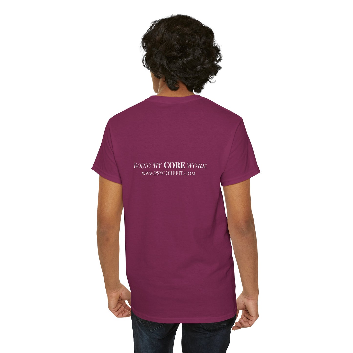 Not My Job CORE Work Unisex Heavy Cotton Tee - Empowering Personal Boundaries Message Shirt