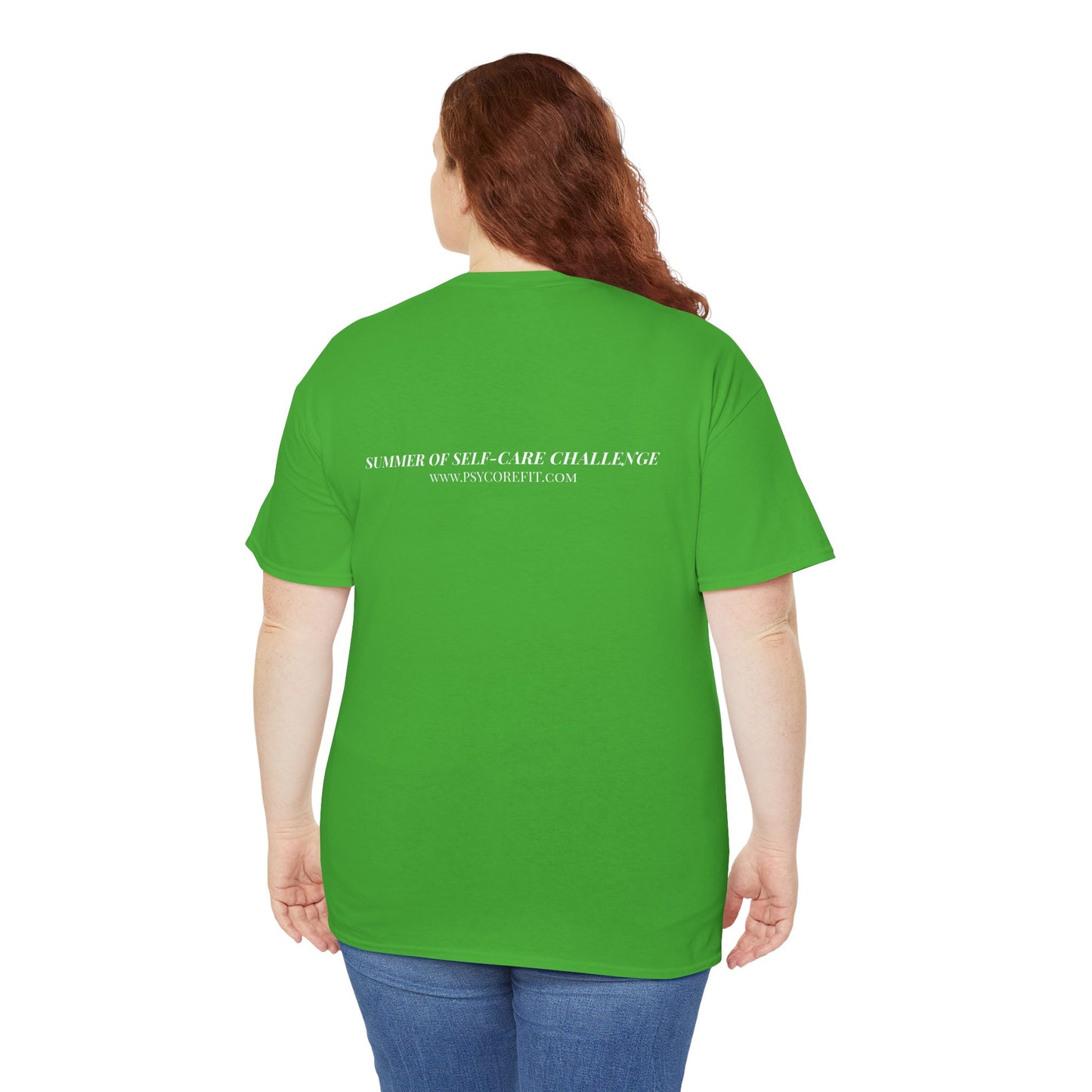 Sunshine is my Self-Care Strategy Unisex Heavy Cotton Tee - Empowering Self-Care Message Shirt