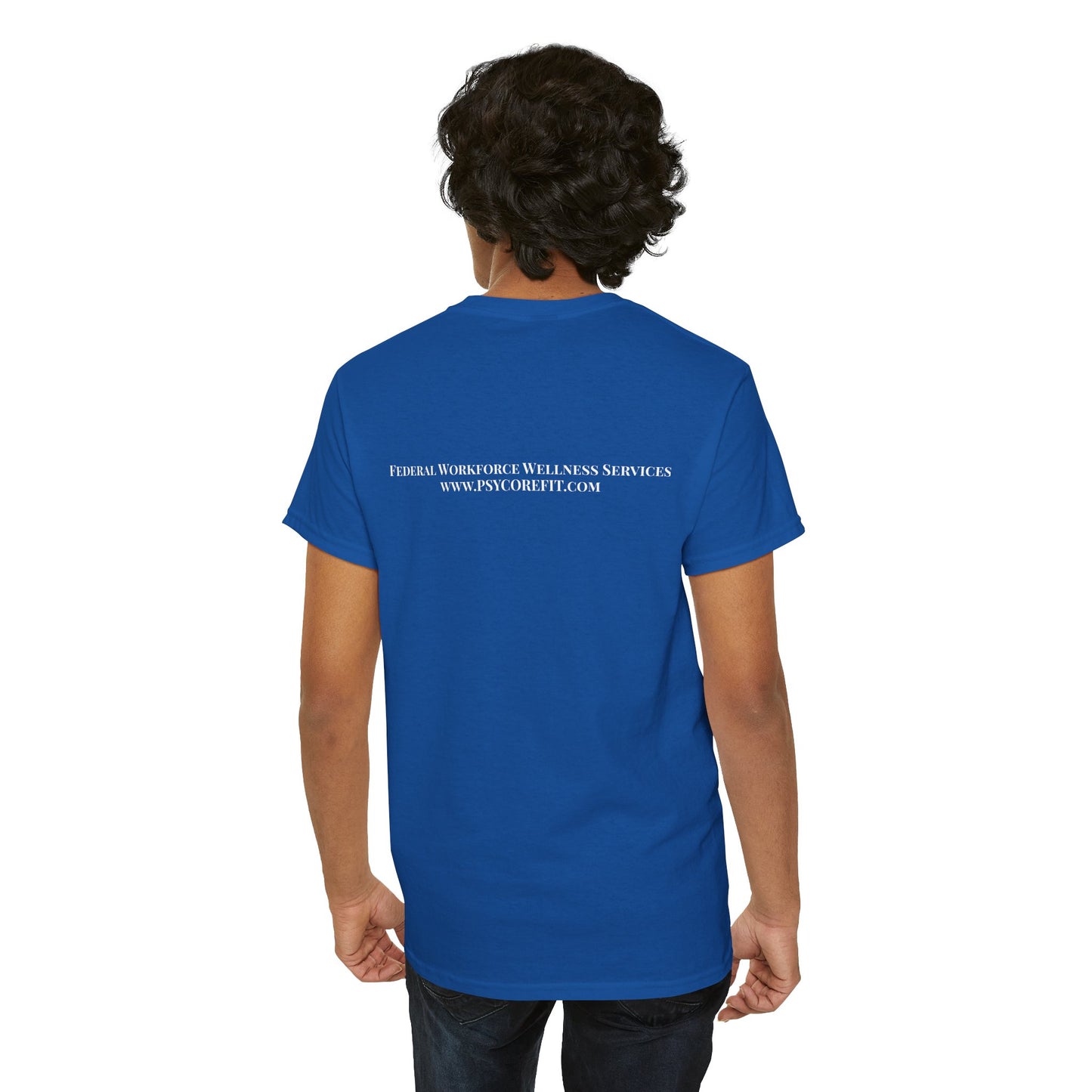 Federal Workforce Wellness Resilience Building Unisex Heavy Cotton Tee - Empowering Mental Resilience Message Shirt