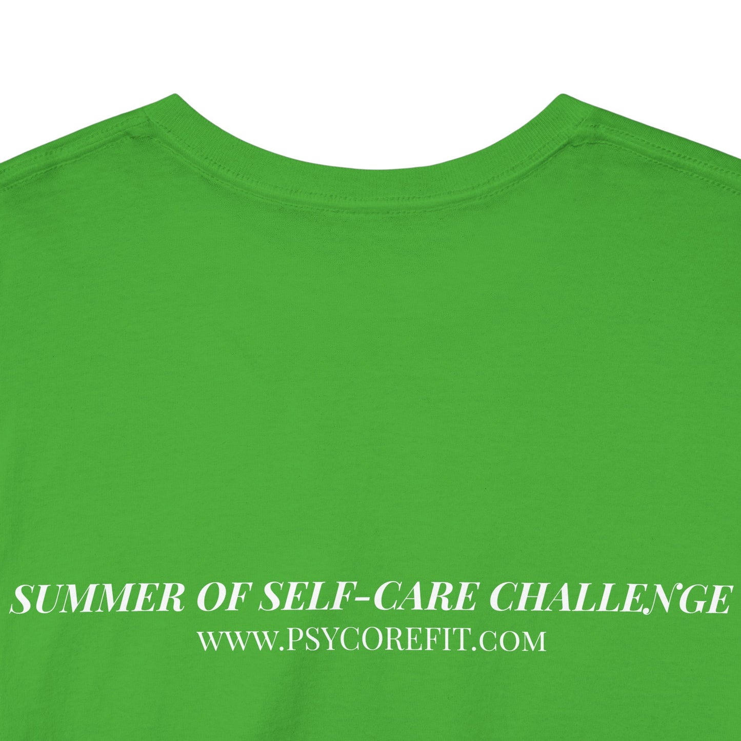 Step for Sanity Unisex Heavy Cotton Tee - Empowering Self-Care Message Shirt